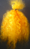 Premium Mohair Brights - Bright Orange for Reborns and Doll Making