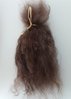 Premium Conditioned Wavy Locks of Dark Brown Mohair for Reborns and Doll Making