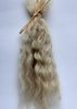 Premium Conditioned Wavy Locks of Light Golden Blonde Mohair for Reborns and Doll Making
