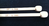Natural Bamboo Knitting Needles size 4.5mm (UK7)