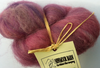 Greyface dartmoorCarded Wool Purple