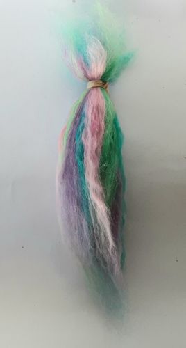 Suri Alpaca for Reborns and Doll making Rainbow