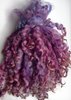 .Teeswater Locks in Shades of Purple for Doll making 1 oz