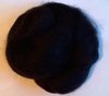 Alpaca Huacaya Carded Wool Black Undyed 50g