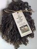 Wensleydale Locks for Doll making in Undyed Silver Browns 1 oz