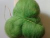 Texal Moss Green Carded Wool 50g