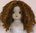 .Doll wig in Wensleydale Copper Brown