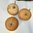 Dried and washed medium canteen Gourds set of Three