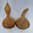 Dried and washed Large Bottle gourds Set of Two