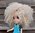 Teeswater Medium Length Undyed Doll Wig