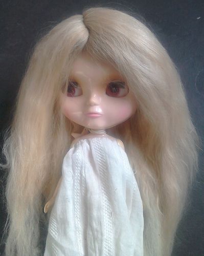 Suri Alpaca Light Blonde Doll Wig