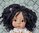 Doll Wig in Black Teeswater tight curls