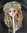 10 inch Teeswater plaited copper mix  doll wig