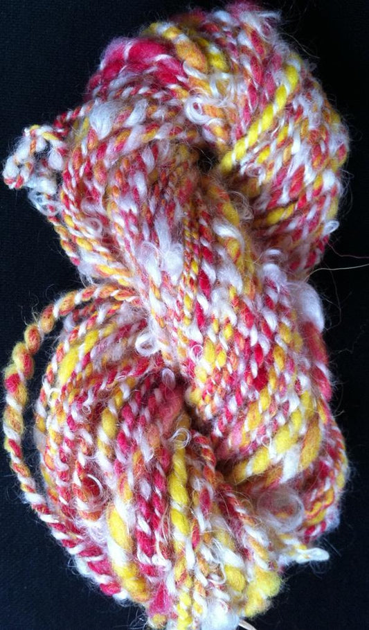 Fruity Locks Hand spun yarn