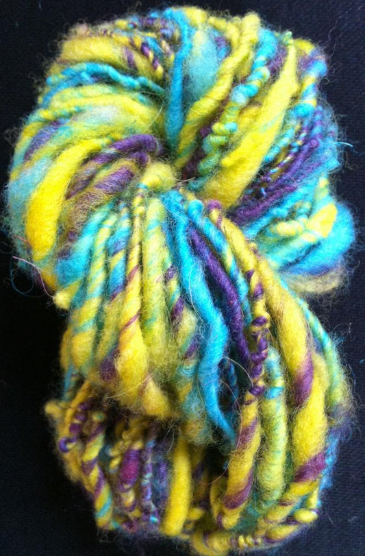 Marine Landscape Hand spun yarn