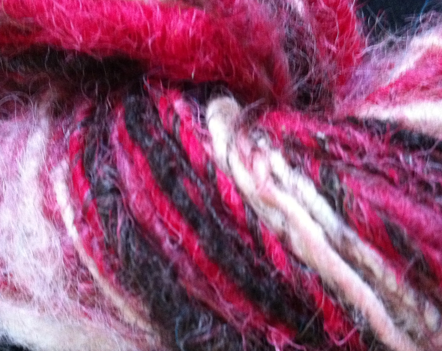 Sunset Landscape Hand spun yarn