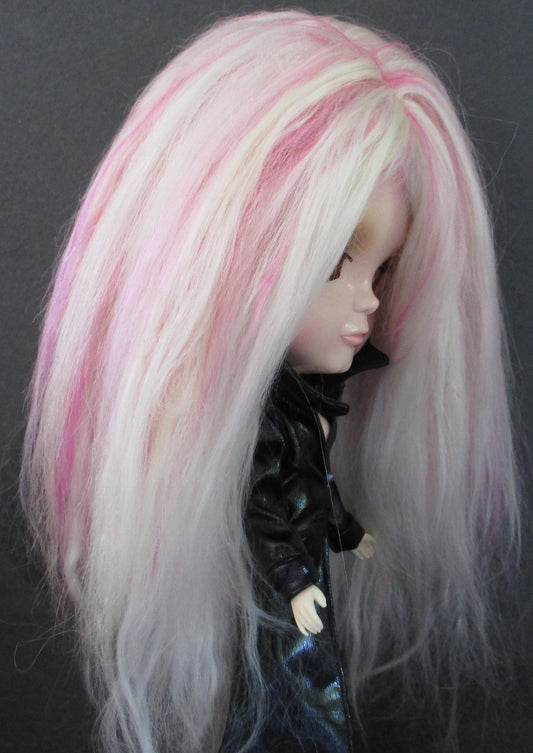 Pretty in Pink Suri Alpaca Doll Wig