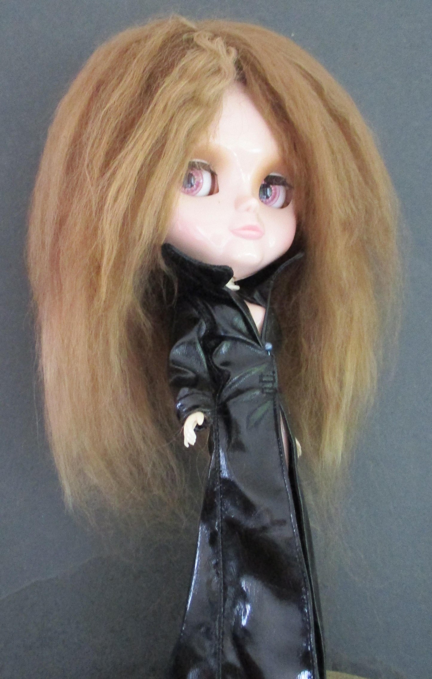 Medium Brown Suri Alpaca Doll Wig