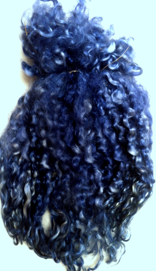 Teeswater Locks in Blue Denim