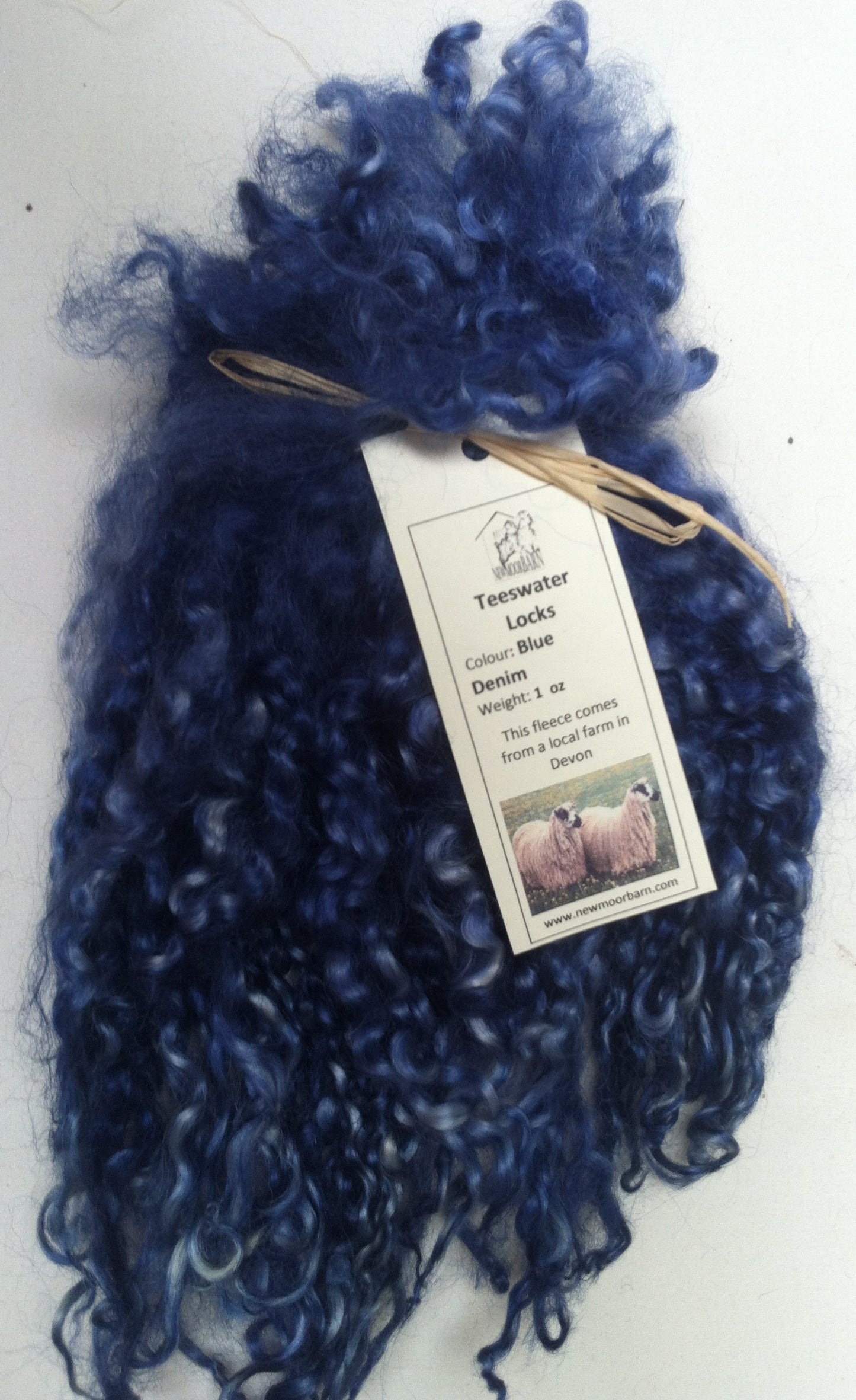 Teeswater Locks in Blue Denim