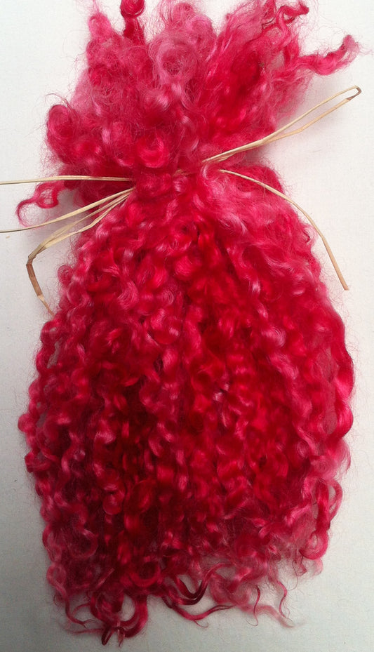 Teeswater Locks in Deep Pink
