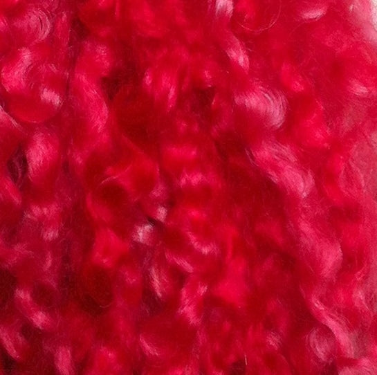 Teeswater Locks in Deep Pink