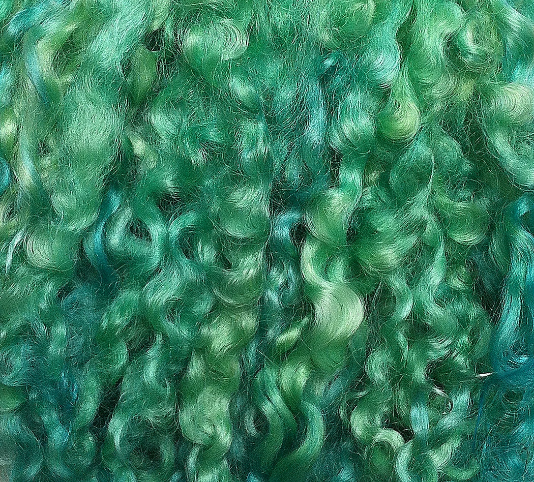 Teeswater Locks in Emerald Green