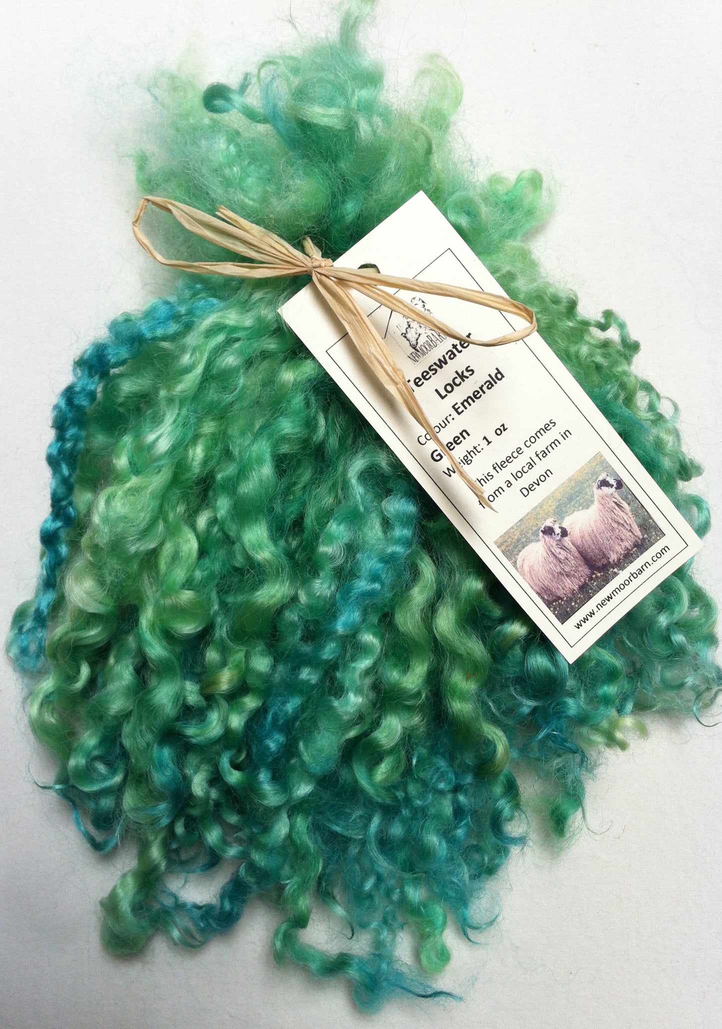 Teeswater Locks in Emerald Green