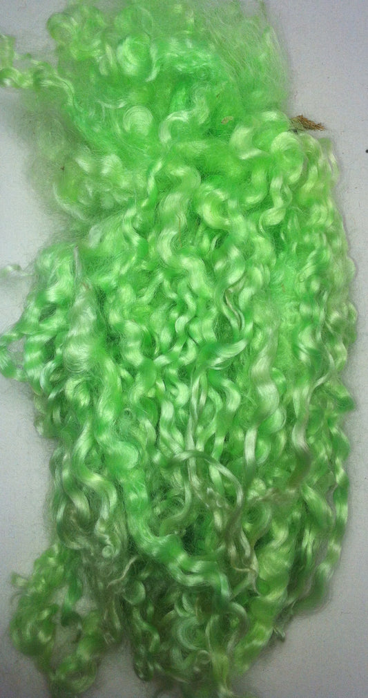 Teeswater Locks in Lime Green