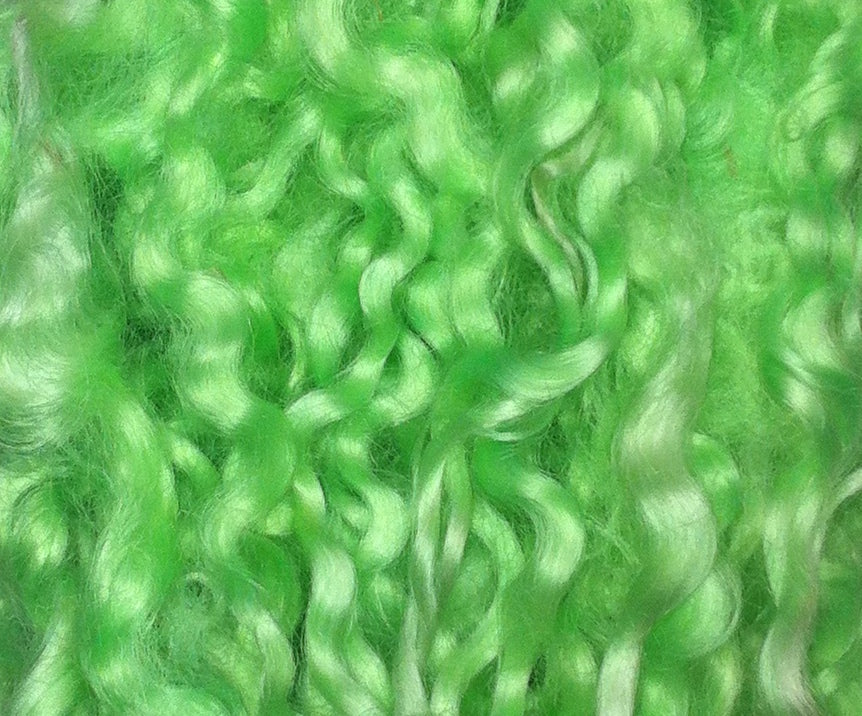 Teeswater Locks in Lime Green