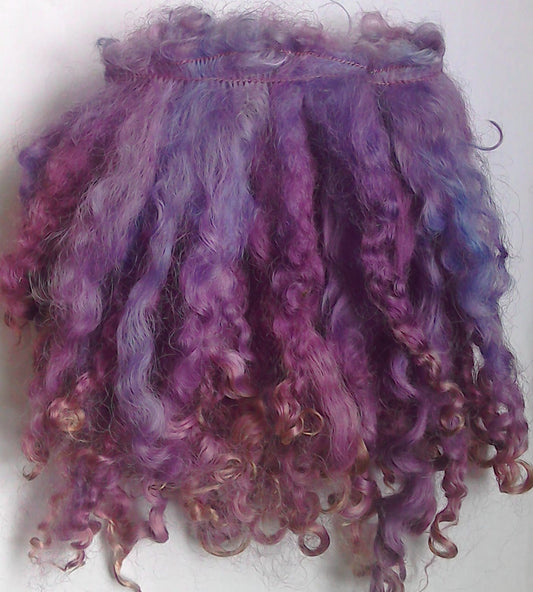 Teeswater Weft in Purple shades