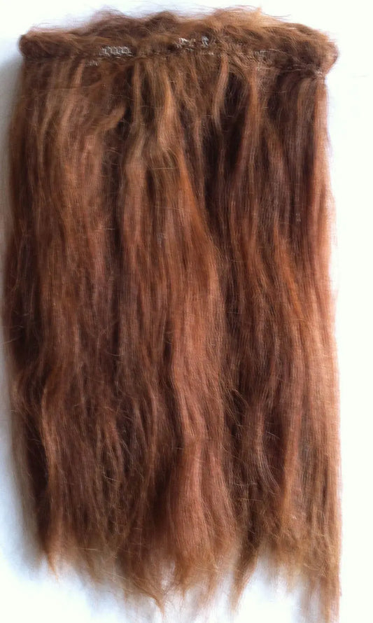 Suri Alpaca Weft in Light Auburn
