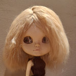 Light Blonde Bob Suri Alpaca Doll Wig