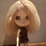 Light Blonde Bob Suri Alpaca Doll Wig