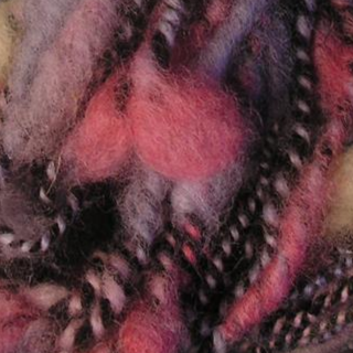 Multi Thick n thin Hand spun yarn