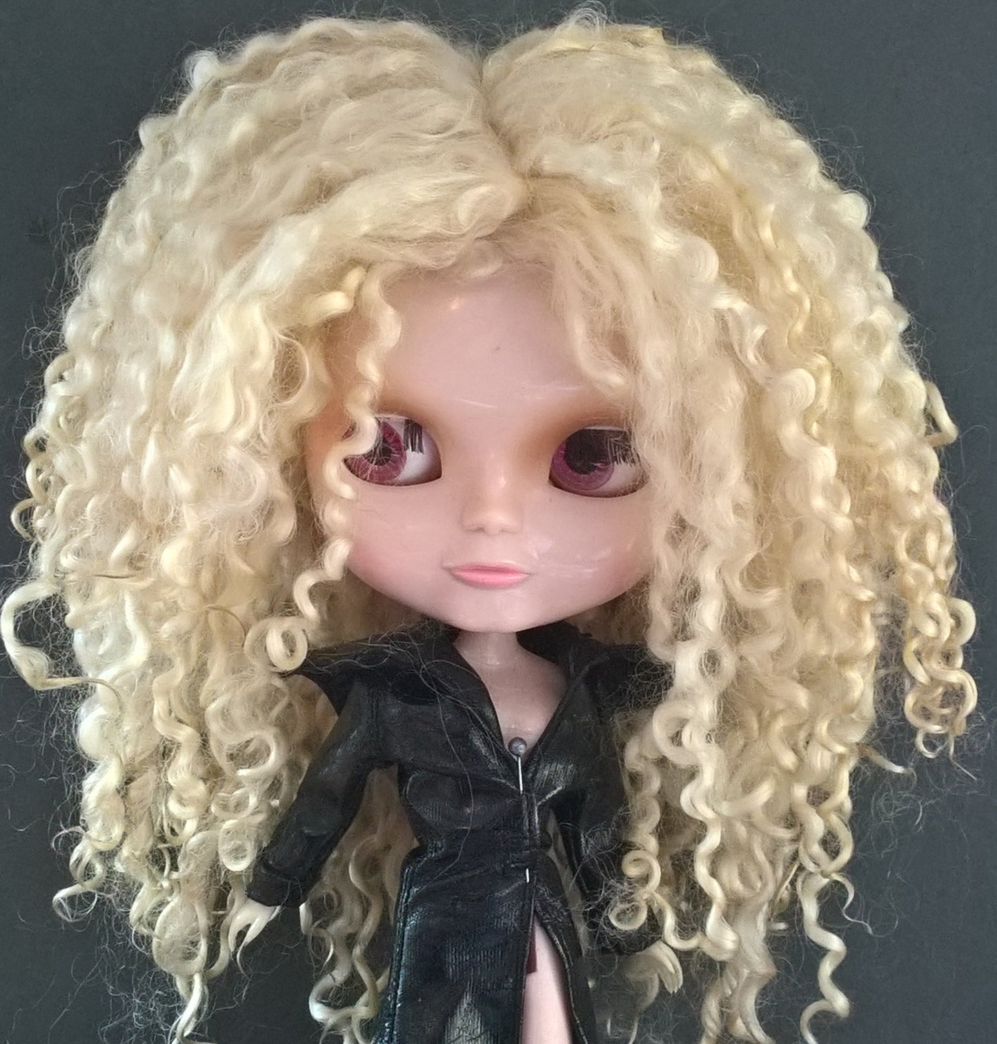 Teeswater Light Blonde Doll Wig