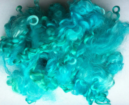 Teeswater Loose Fibre in Ultramarine