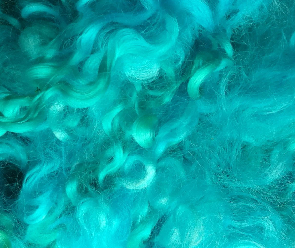 Teeswater Loose Fibre in Ultramarine
