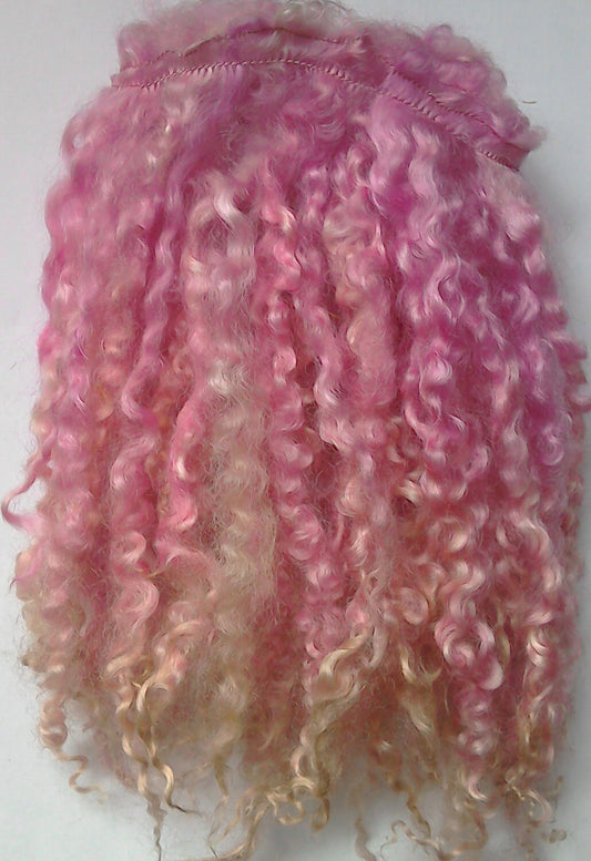 Teeswater Weft in Pink Ice