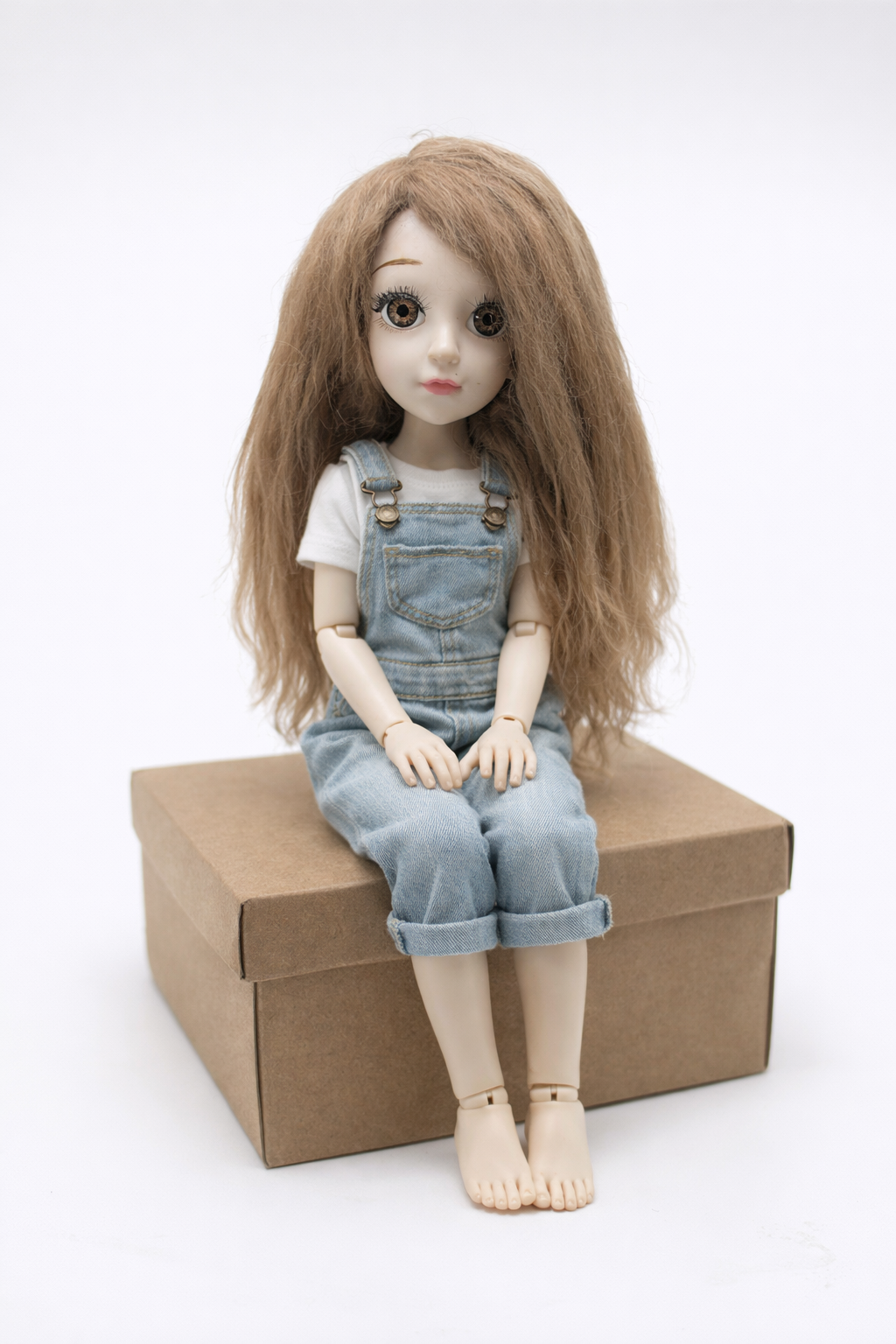 10 inch Medium Brown Suri Doll Wig