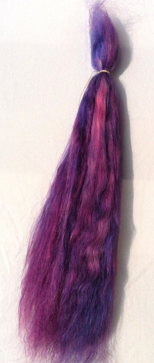 Suri Alpaca Fibre Purples