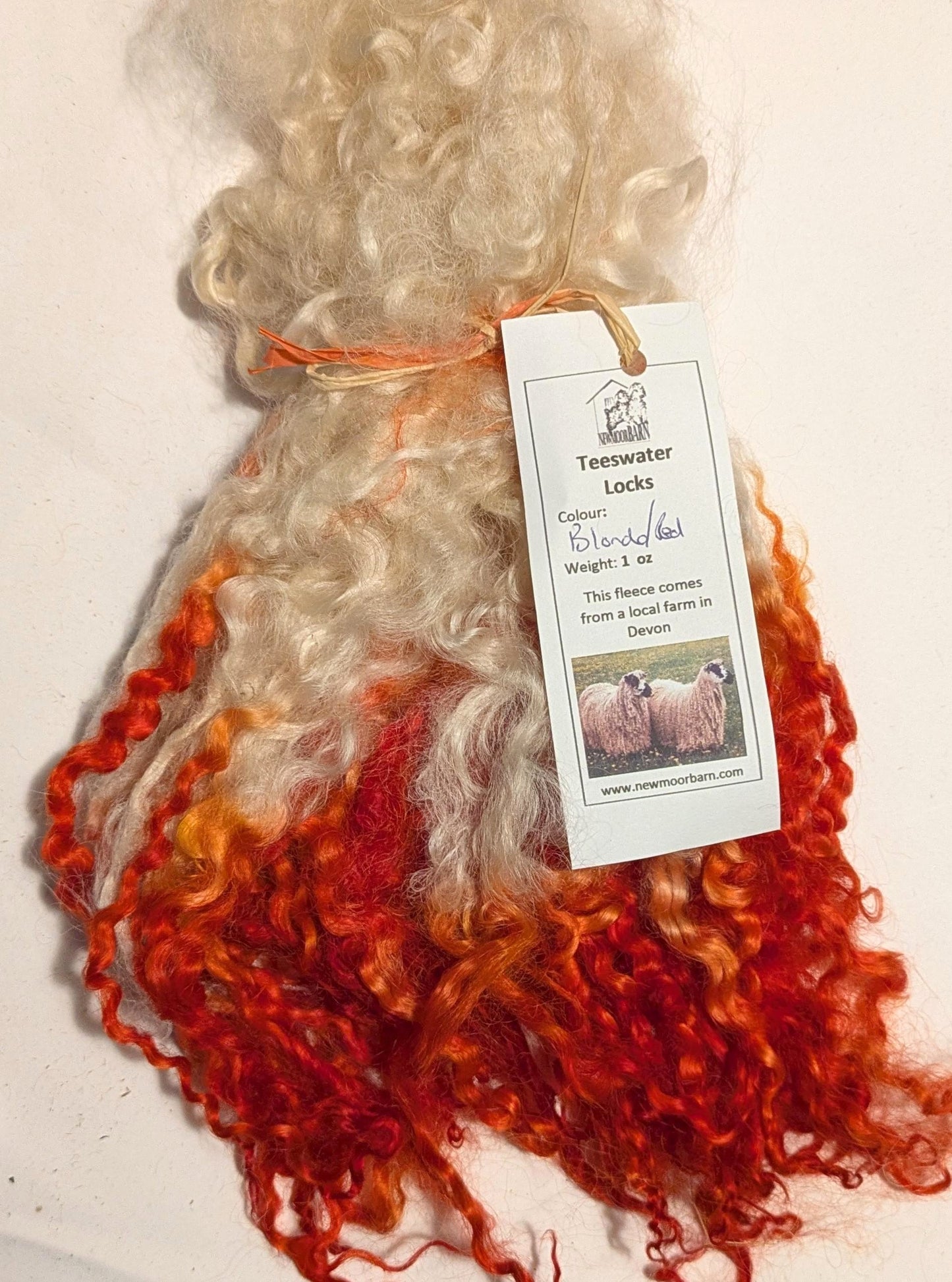 Teeswater Locks in Blonde to Red