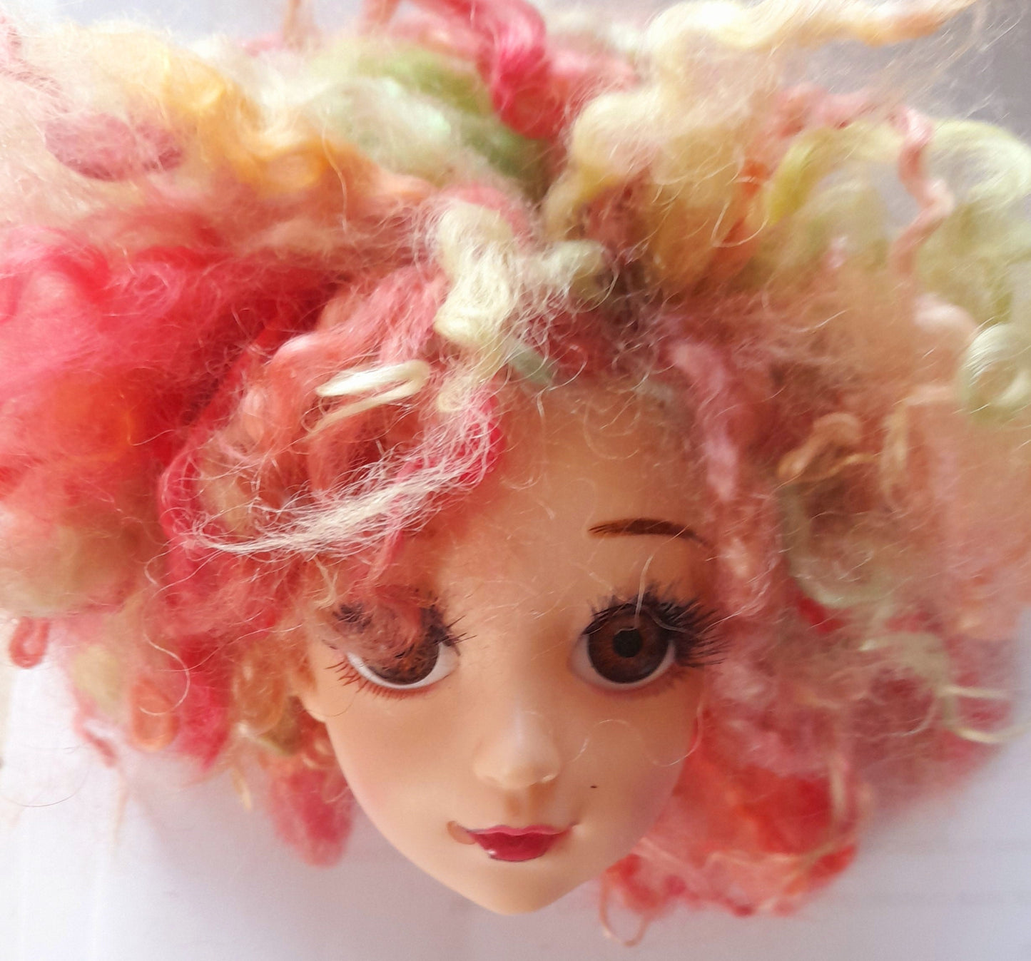 Teeswater Dark Dragons Wood Short Doll Wig