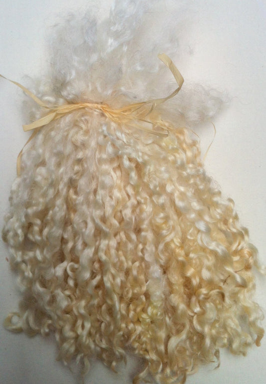 Teeswater Locks in undyed