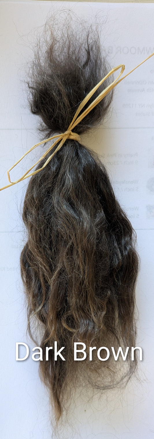 Suri Alpaca Fibre Dark Brown