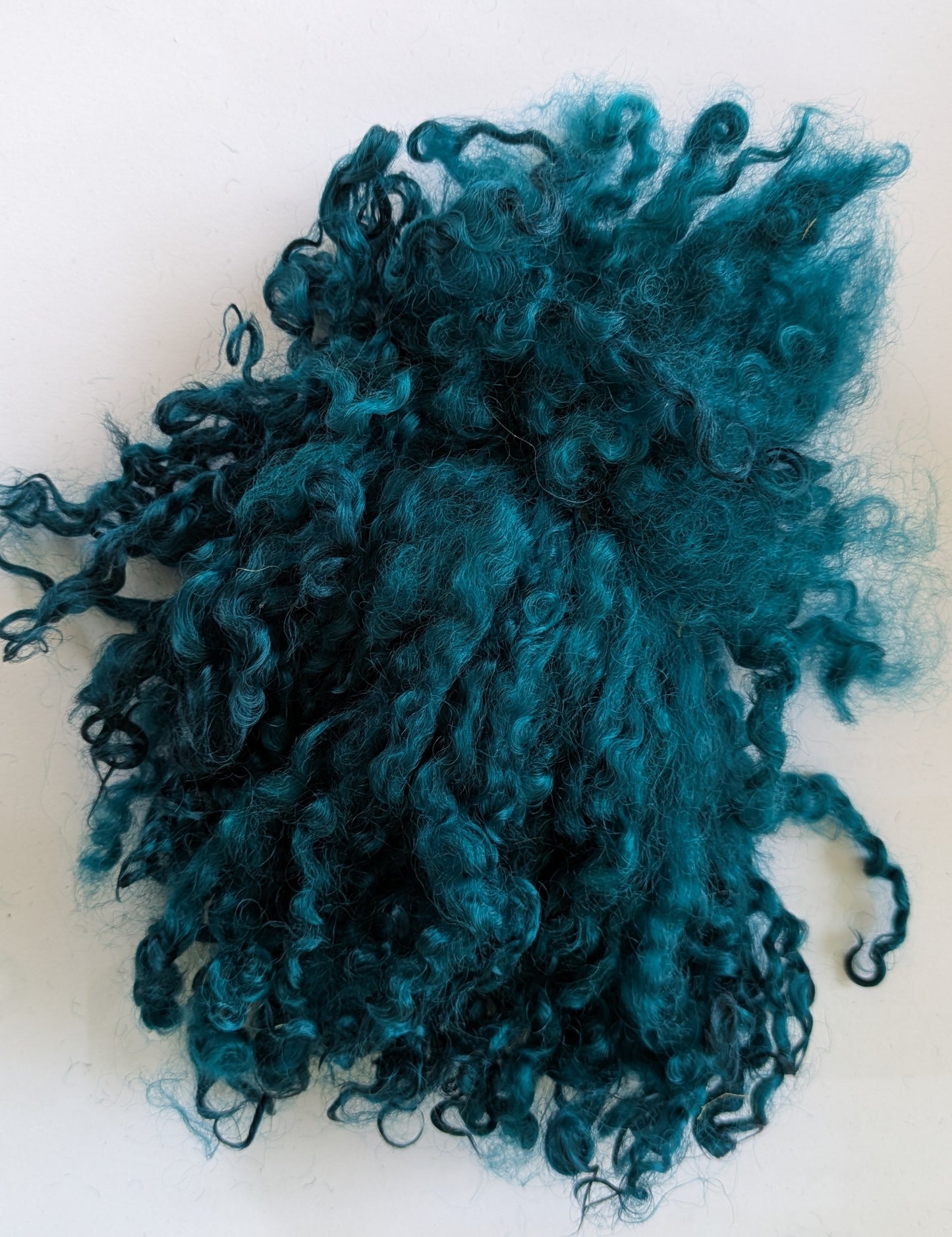 Teeswater Locks in Deep Teal