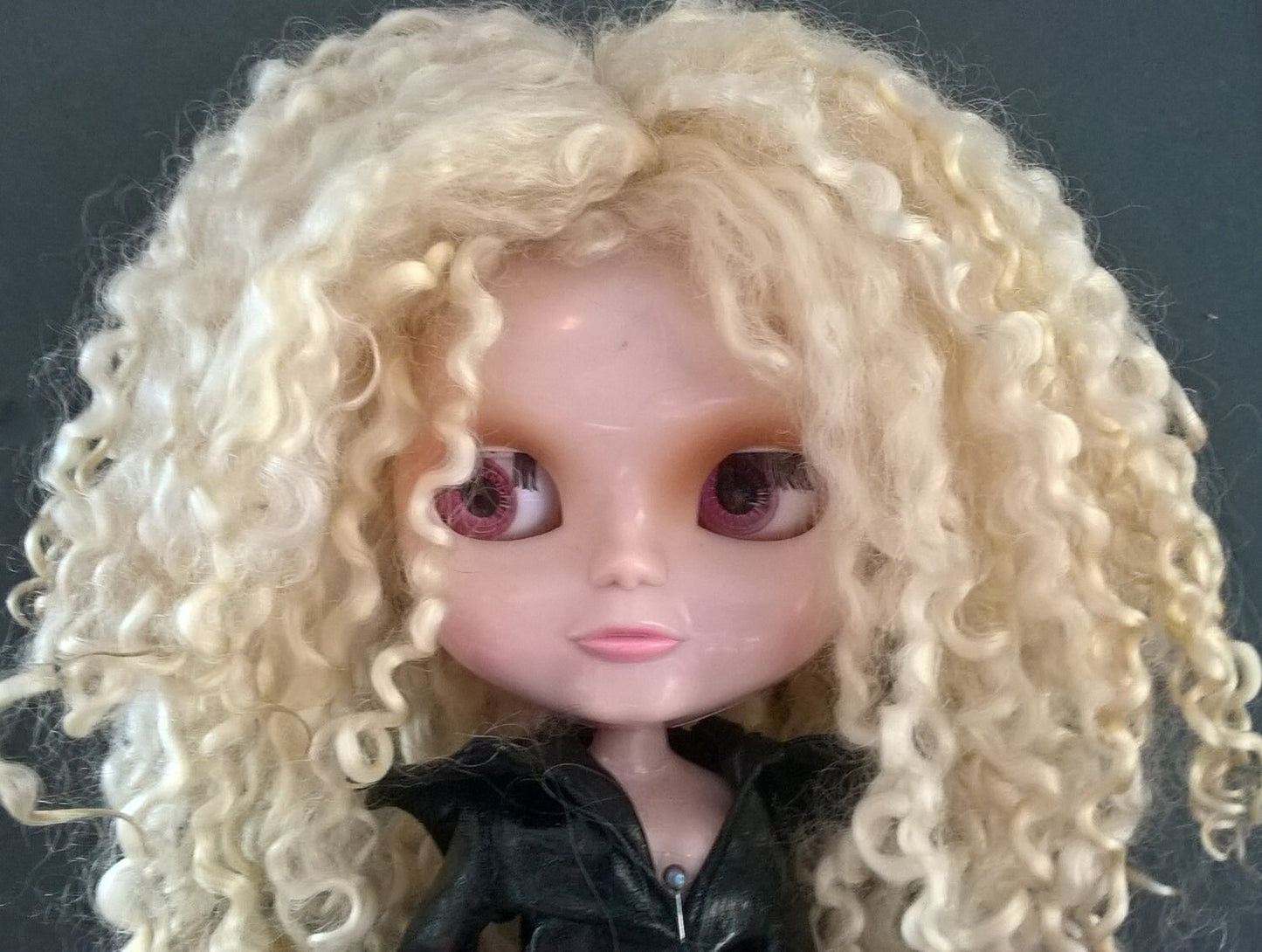 Teeswater Light Blonde Doll Wig