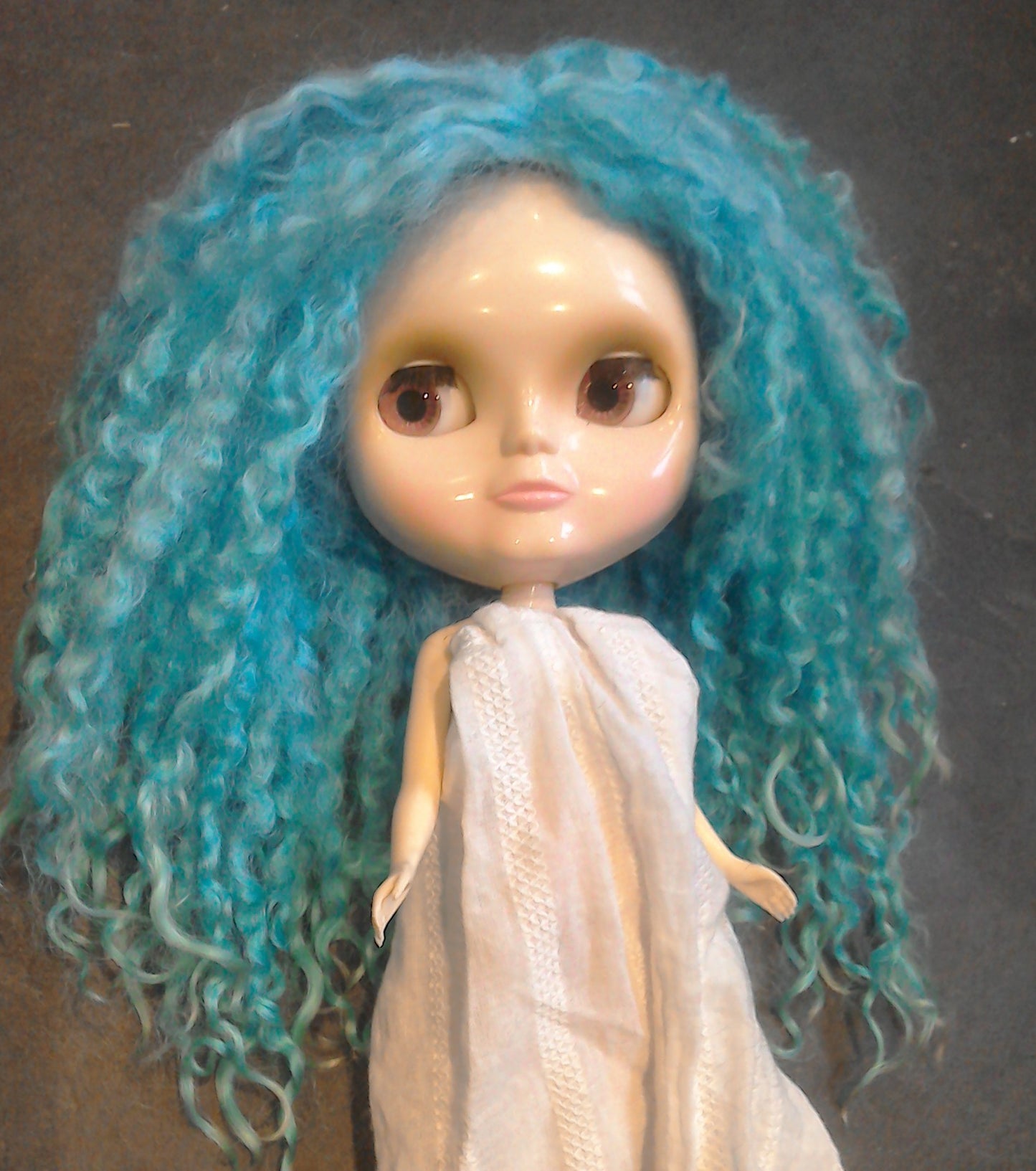 Teeswater Ultramarine Doll Wig